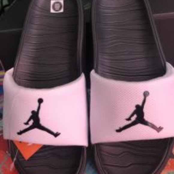 Nike Other - Nike Jordan Break Slide Black/White Size 8 Men's